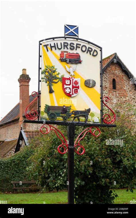 where is thursford in norfolk.